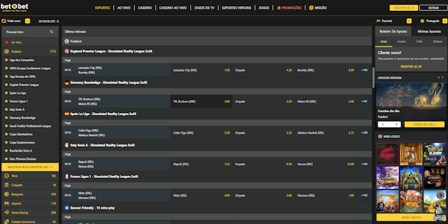 Betfair site oficial
